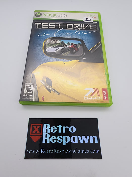 Test Drive Unlimited - Xbox 360 (Complete)