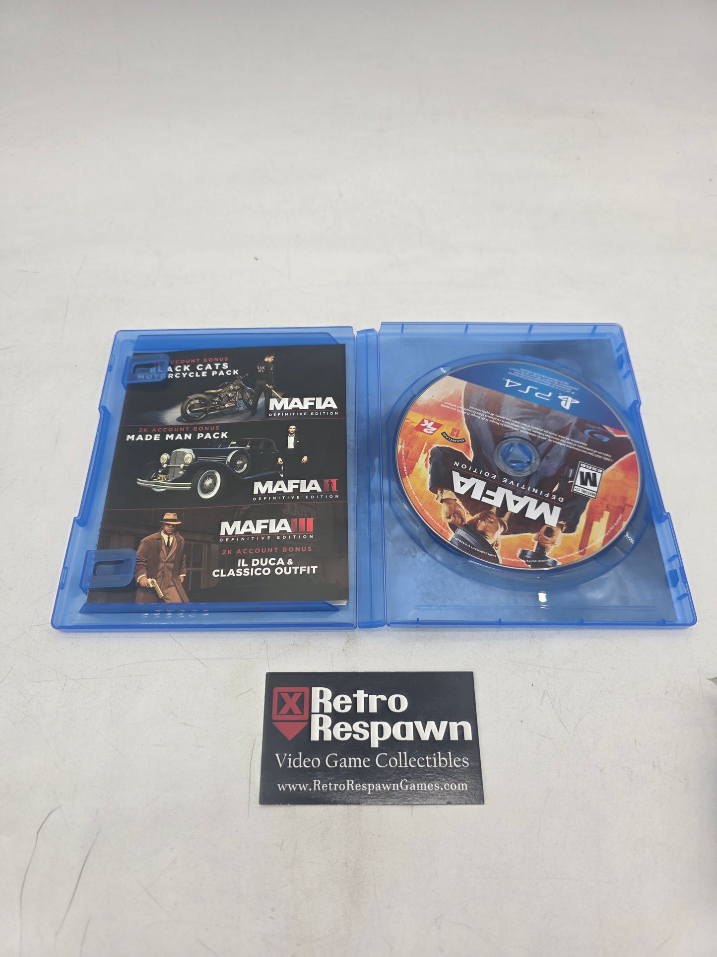 Mafia: Definitive Edition - Playstation 4 (Complete)