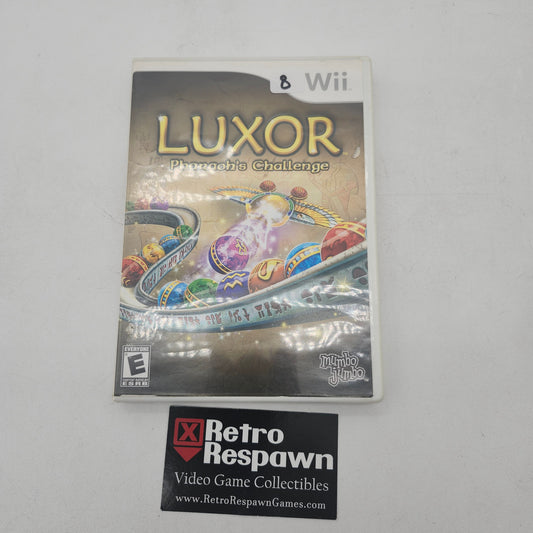 Luxor Pharaoh's Challenge - Wii (Complete)