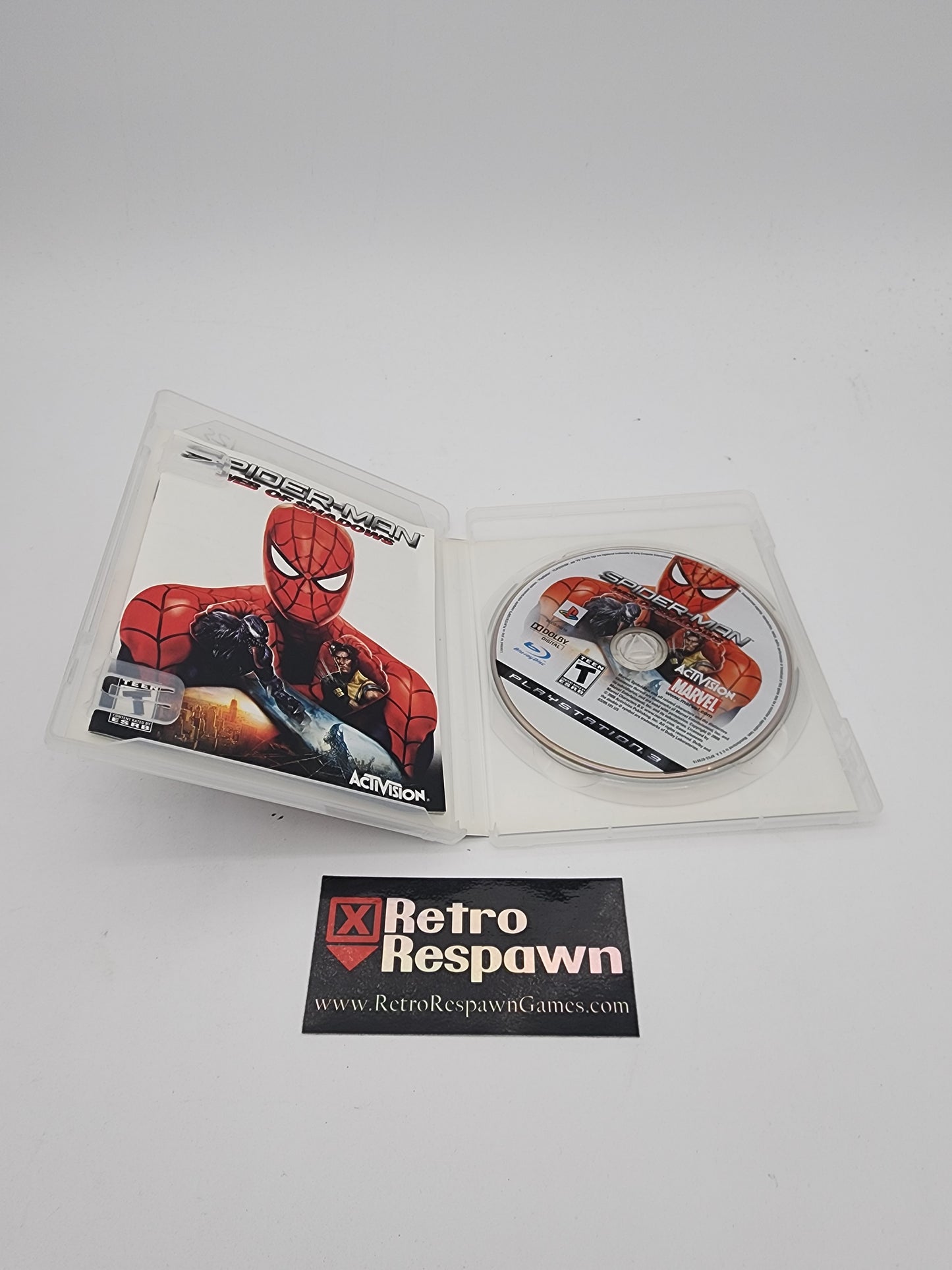 Spiderman Web of Shadows - Playstation 3 (Complete)