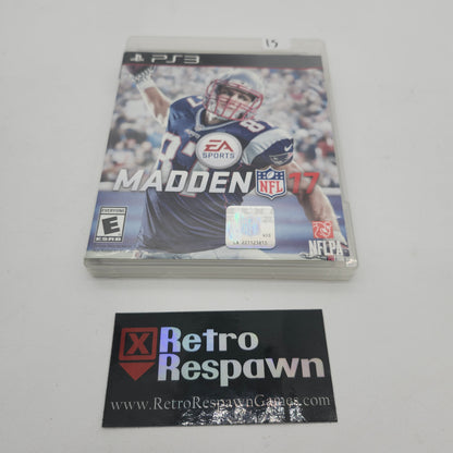 Madden NFL 17 - Playstation 3 (Complete)