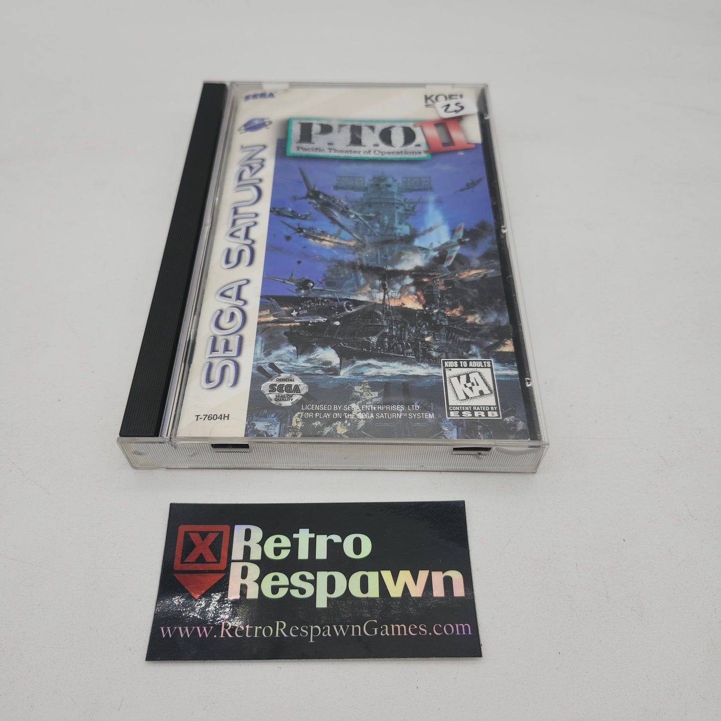 P.T.O. II - Sega Saturn (Complete)