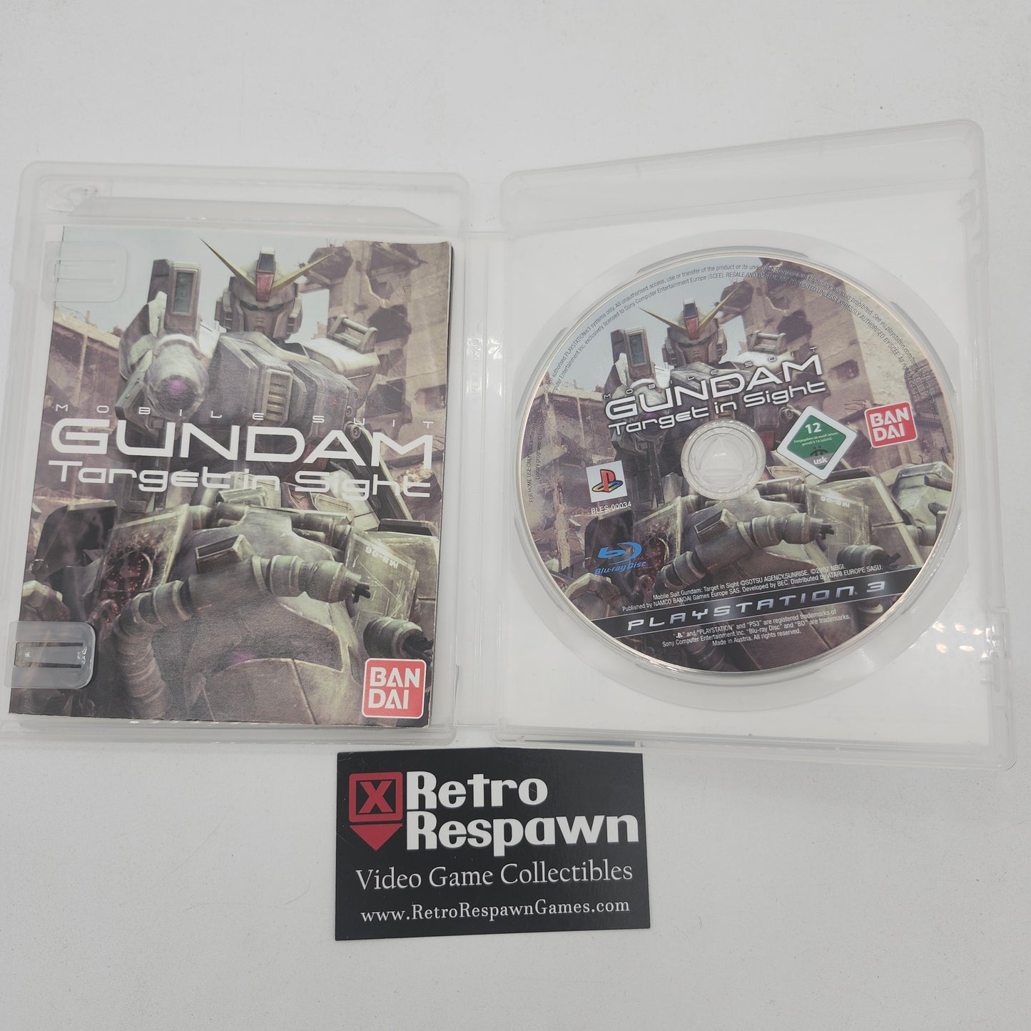Mobile Suit Gundam Target in Sight PAL - Playstation 3 (Complete)