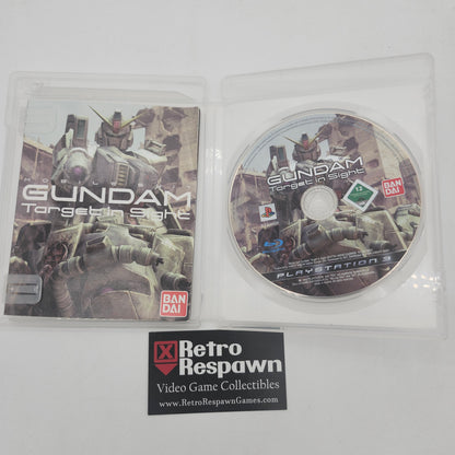 Mobile Suit Gundam Target in Sight PAL - Playstation 3 (Complete)
