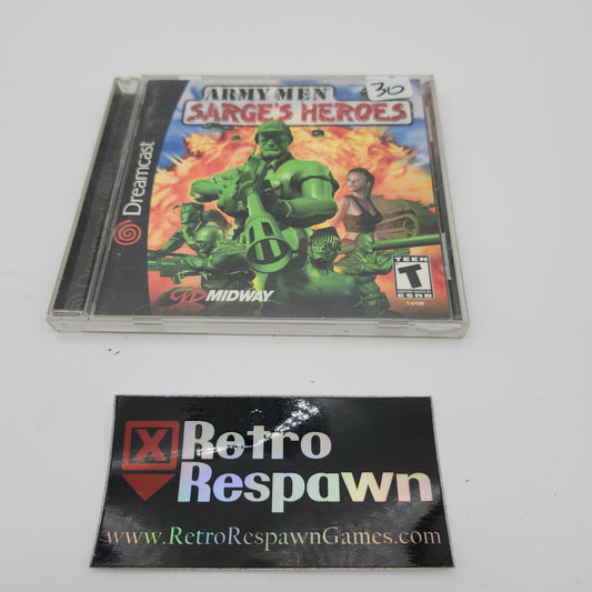 Army Men Sarge's Heroes - Sega Dreamcast (Complete)