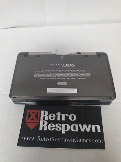 Custom firmware Nintendo 3DS Black -  Nintendo 3DS (Console + Charger)