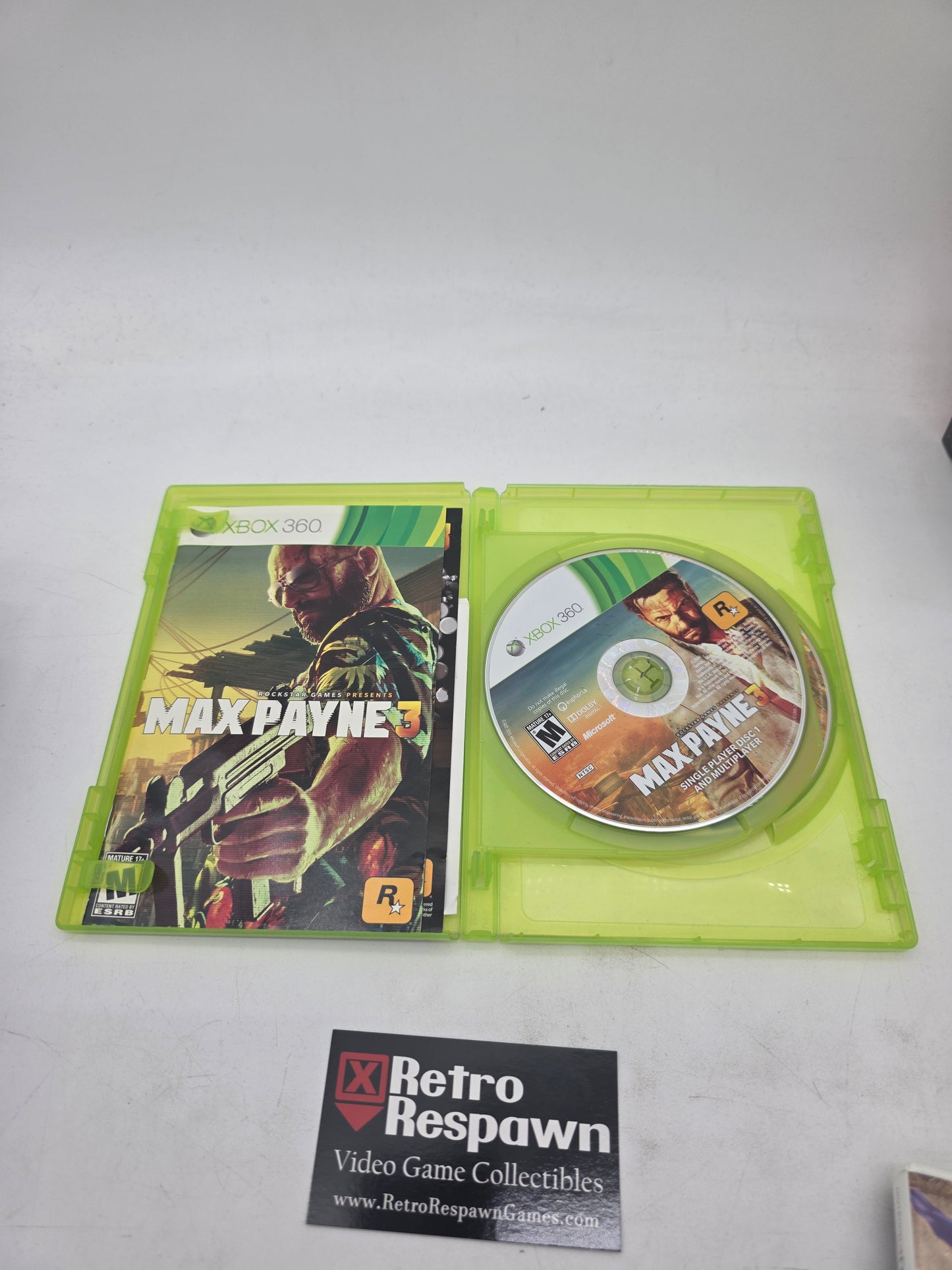 Max Payne 3 - Xbox 360 (Complete)