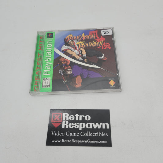 Battle Arena Toshinden [Greatest Hits] - Playstation (Complete)