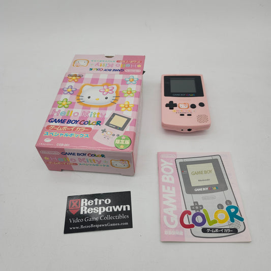 Hello Kitty Gameboy Color - JP Gameboy Color (Boxed/No Game)