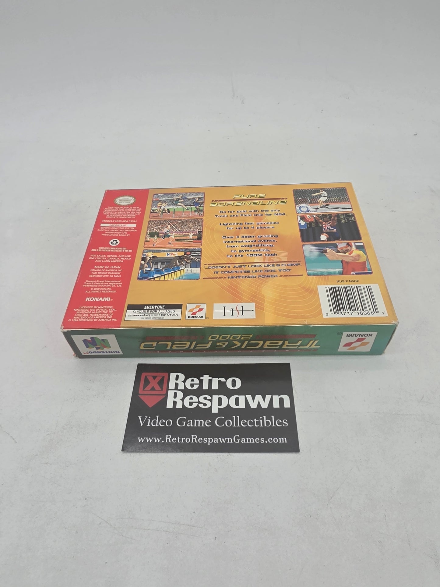 Track and Field 2000 - Nintendo 64 (Complete)