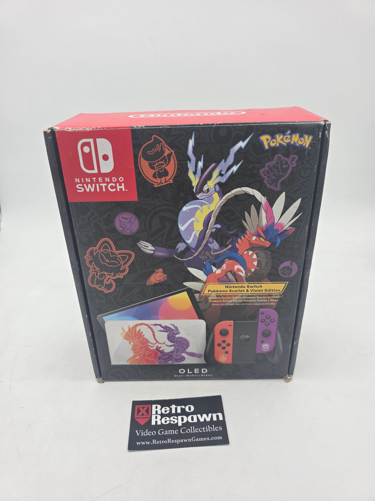 Nintendo Switch OLED [Pokemon Scarlet & Violet Edition] - Nintendo Switch (Complete)