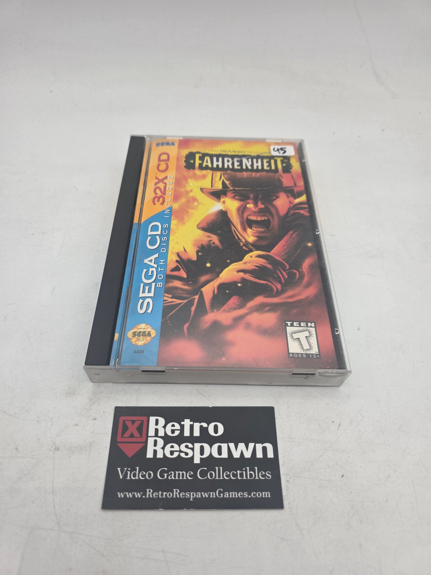 Fahrenheit - Sega CD (Complete)