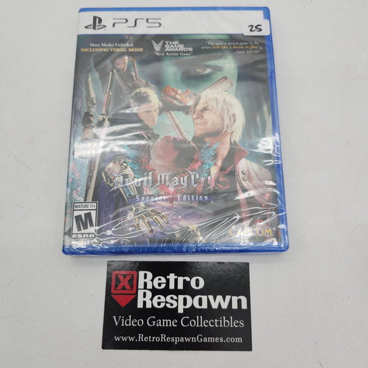Devil May Cry 5: Special Edition - Playstation 5 (Sealed)