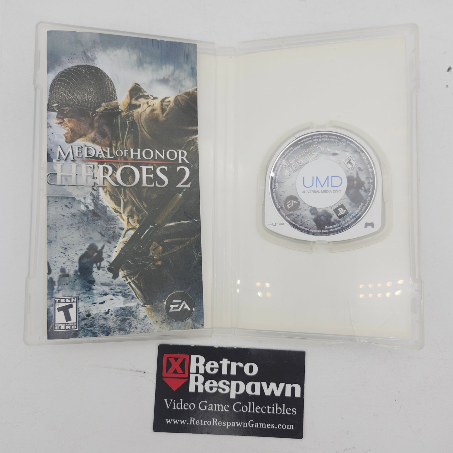 Medal of Honor Heroes 2 - PSP (Complete)