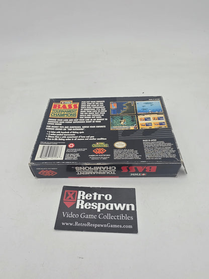 TNN Bass Tournament of Champions - Super Nintendo (Complete)