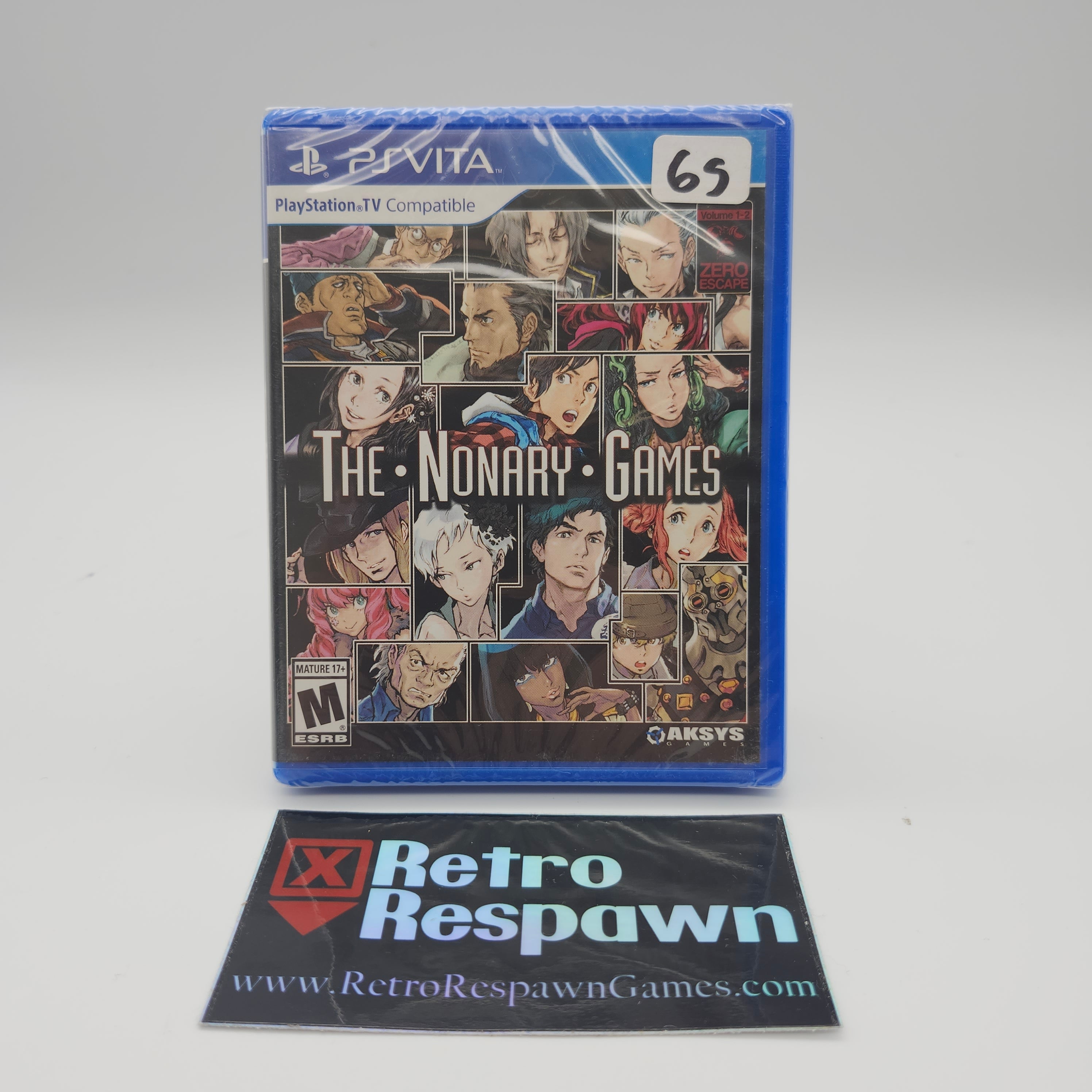 Zero Escape The Nonary Games - Playstation Vita (Sealed) – Retro Respawn