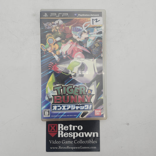 Tiger & Bunny: On-Air Jack - JP PSP (Complete)
