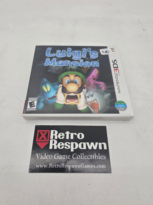Luigi's Mansion - Nintendo 3DS (Complete)