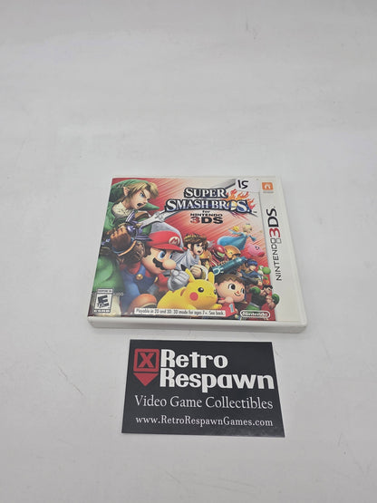 Super Smash Bros for Nintendo 3DS - Nintendo 3DS (Complete)