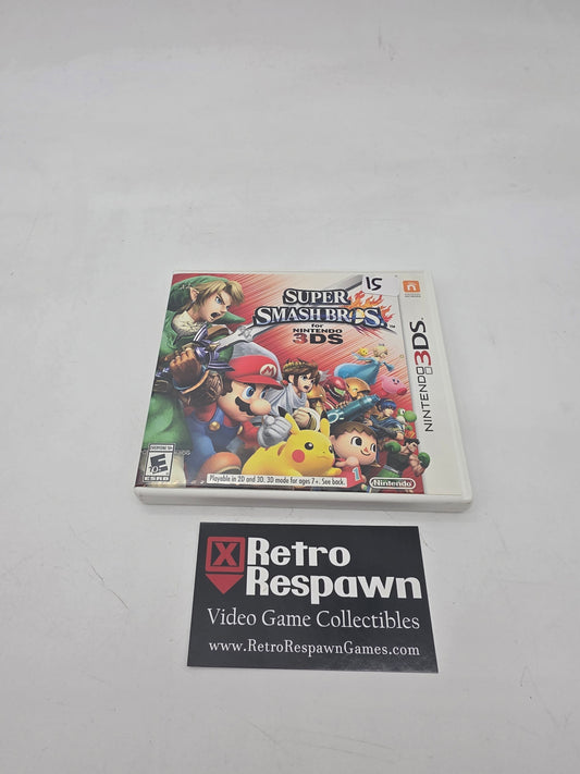 Super Smash Bros for Nintendo 3DS - Nintendo 3DS (Complete)