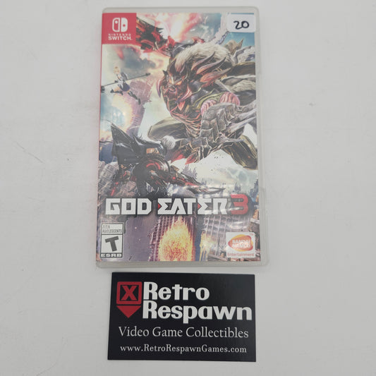 God Eater 3 - Nintendo Switch (Complete)