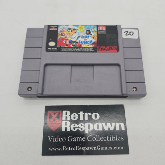 Out to Lunch - Super Nintendo (Game Only)