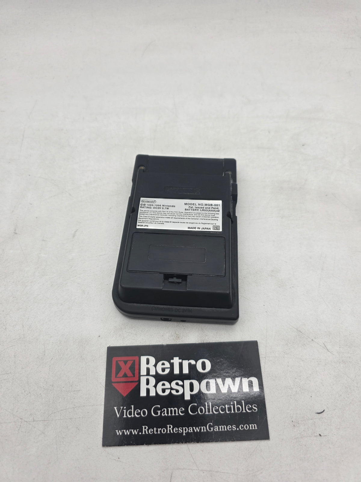 Reshell Black Gameboy Pocket - GameBoy (Gameboy Only)