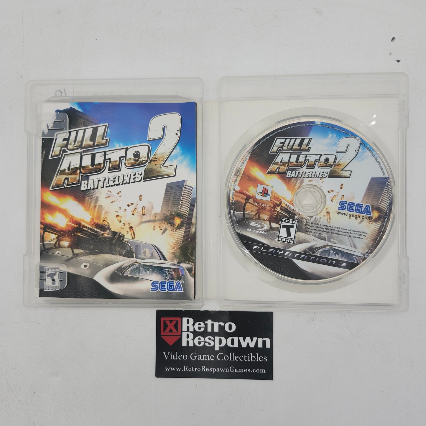 Full Auto 2 Battlelines - Playstation 3 (Complete)