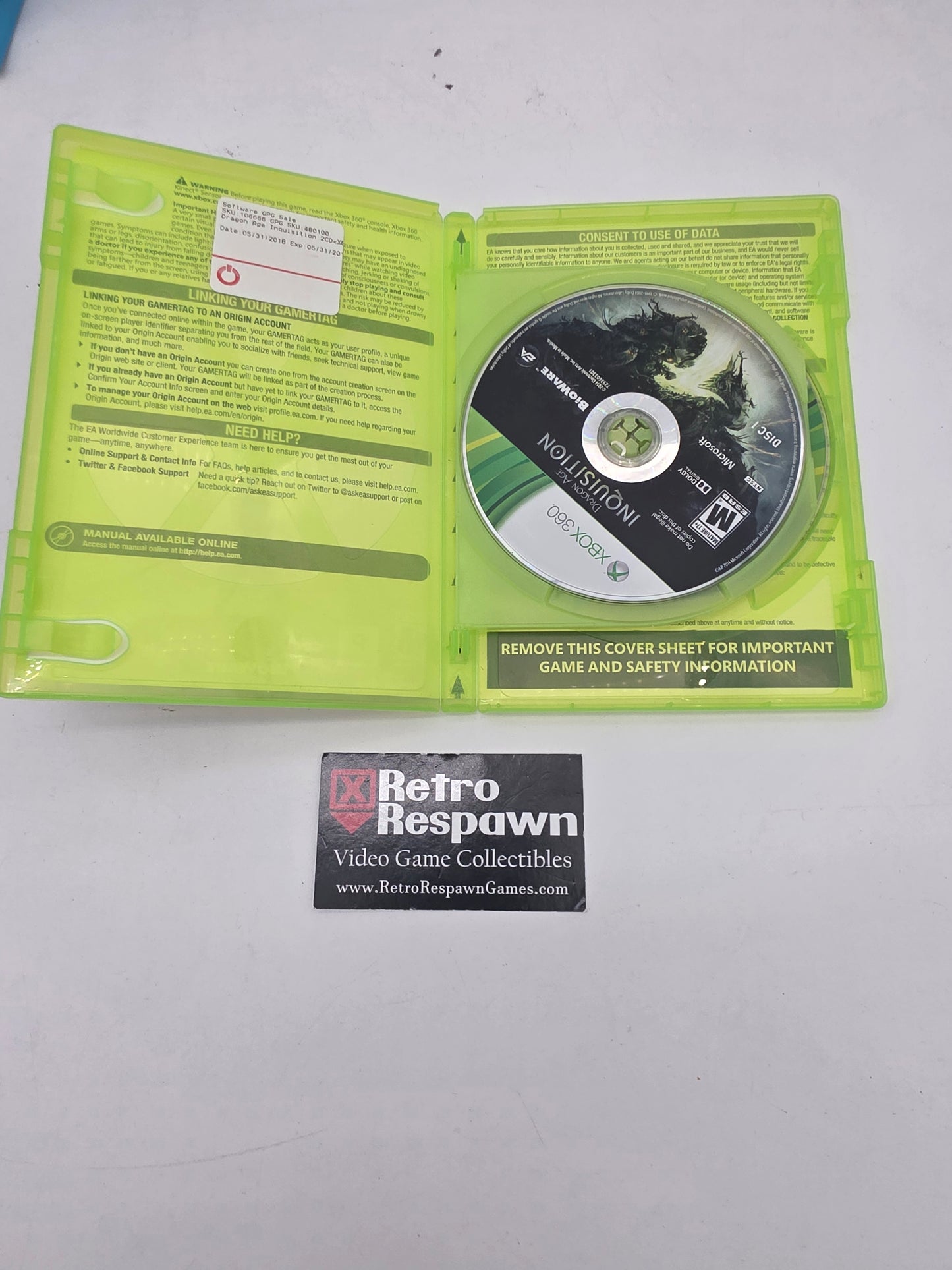 Dragon Age: Inquisition - Xbox 360 (Missing Manual)