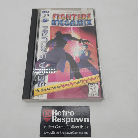 Fighters MegaMix - Sega Saturn (Complete)