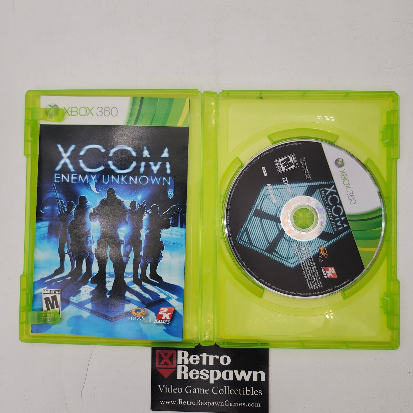 XCOM Enemy Unknown - Xbox 360 (Complete)