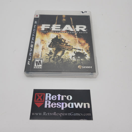 F.E.A.R. - Playstation 3 (Complete)