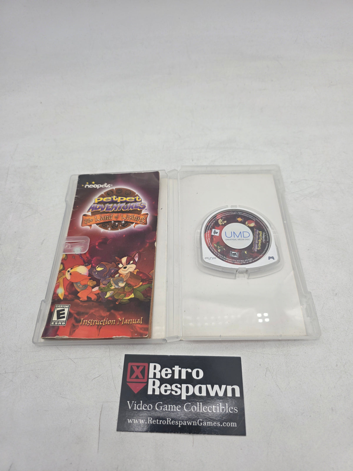 Neopets Petpet Adventures The Wand of Wishing - PSP (Complete)