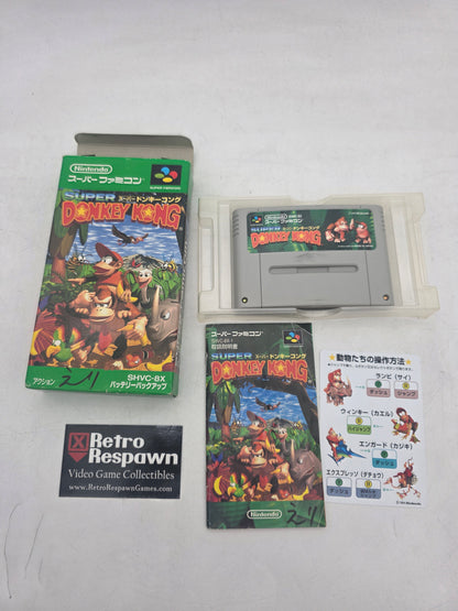 Super Donkey Kong - Super Famicom (Complete)