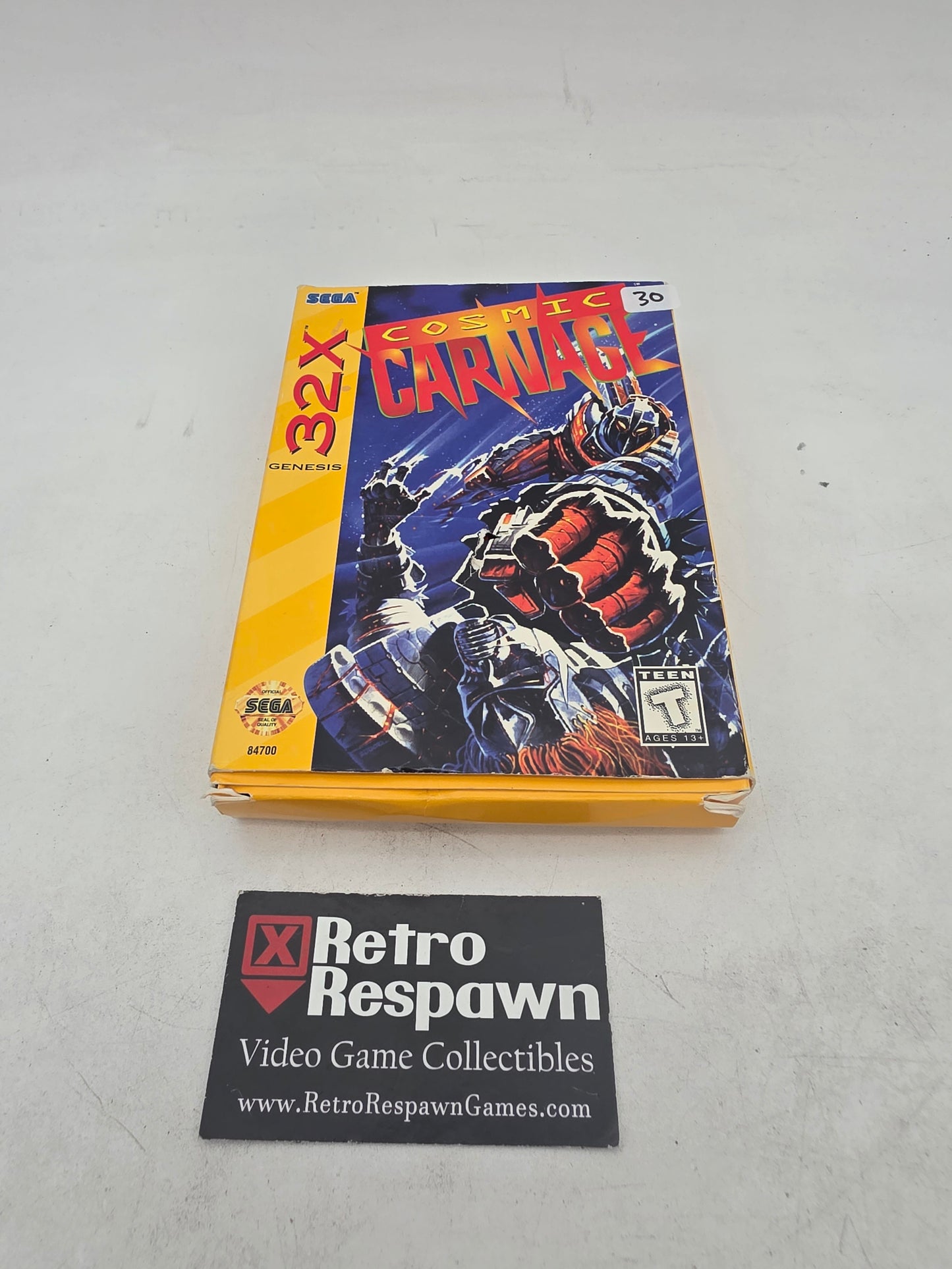 Cosmic Carnage - Sega 32X (Complete)