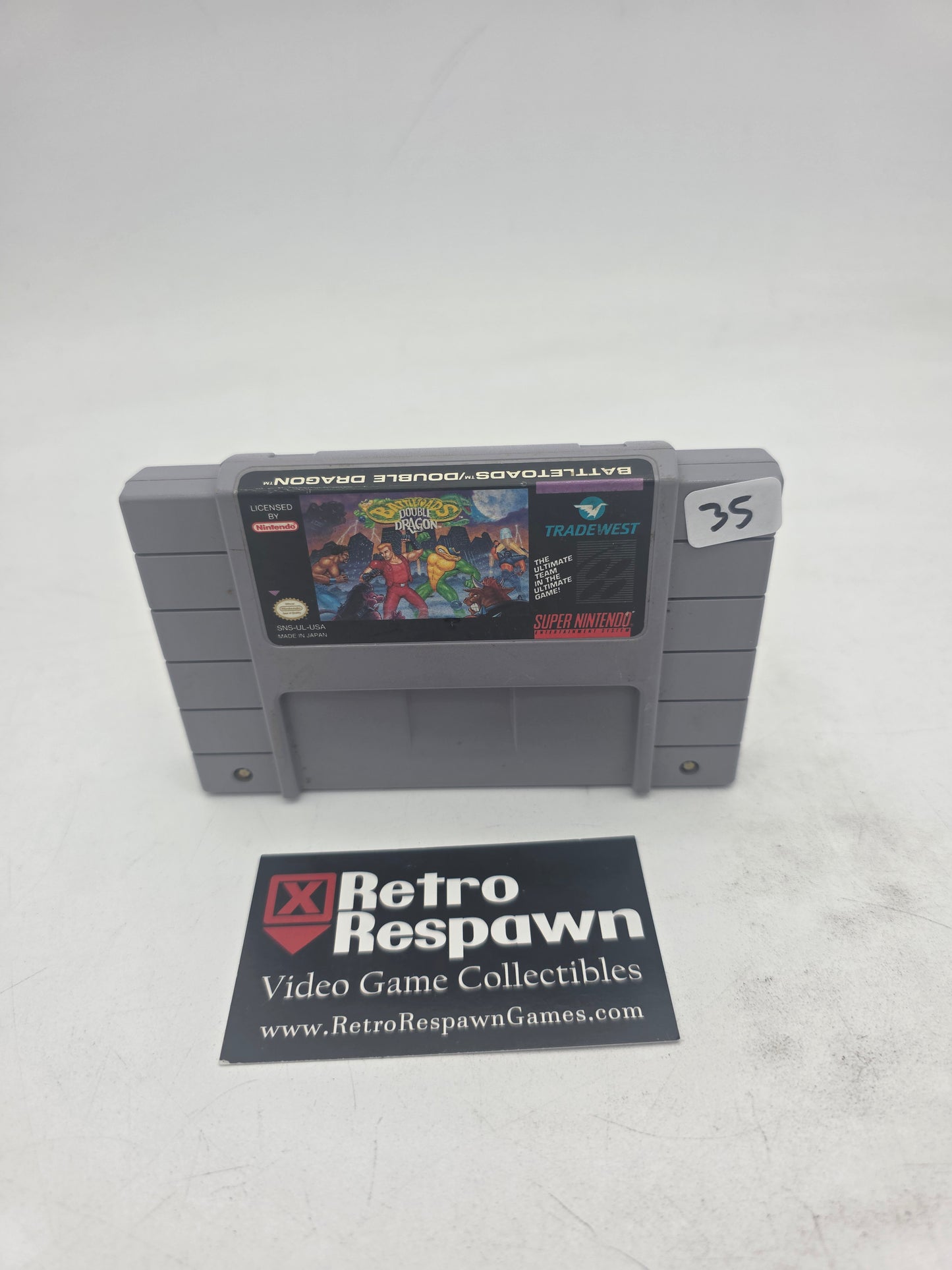 Battletoads and Double Dragon The Ultimate Team - Super Nintendo (Game Only)