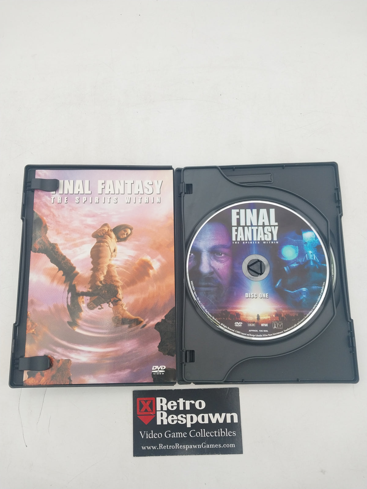 Final Fantasy The Spirits Within Special Edition - DVD (Complete)