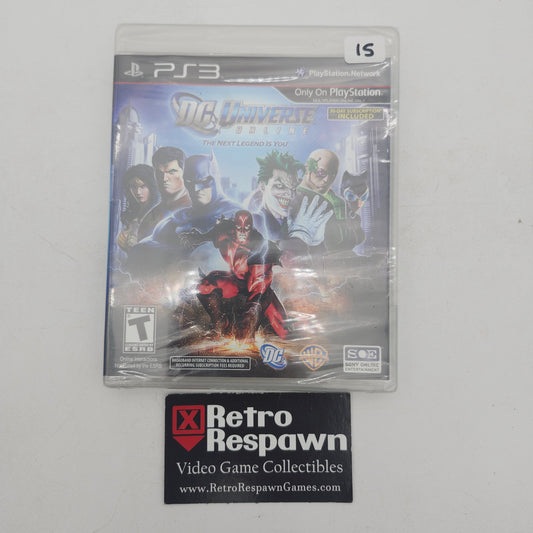 DC Universe Online - Playstation 3 (Sealed)