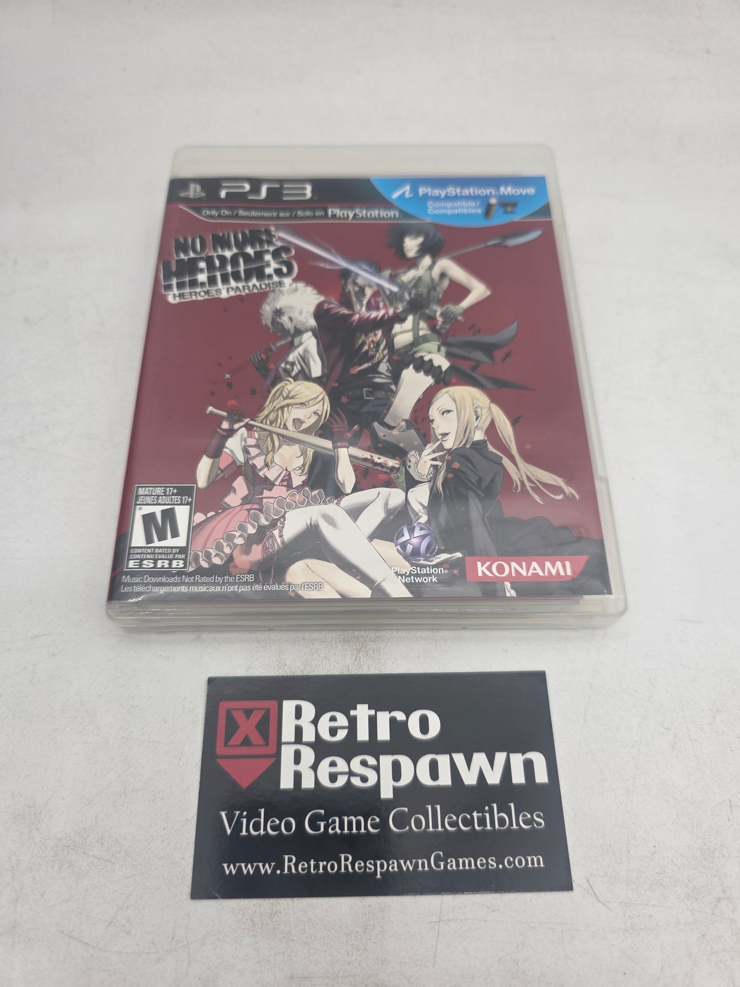 No More Heroes: Heroes' Paradise - Playstation 3 (Complete)
