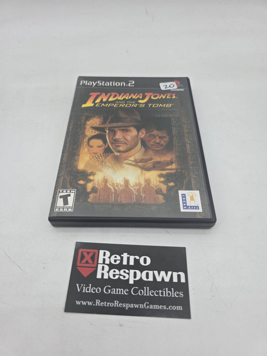 Indiana Jones and the Emperor's Tomb - Playstation 2 (Complete)