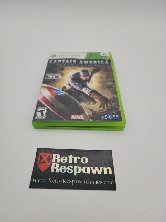 Captain America: Super Soldier - Xbox 360 (Complete)