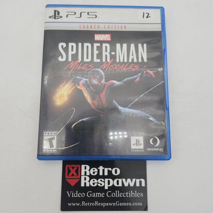 Marvel Spiderman: Miles Morales [Launch Edition] - Playstation 5 (Complete)