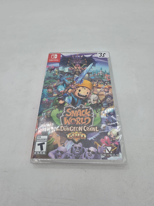 Snack World: The Dungeon Crawl Gold - Nintendo Switch (Sealed)