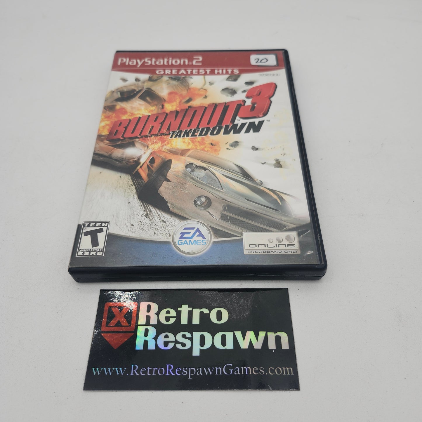 Burnout 3 Takedown - Playstation 2 (Complete)