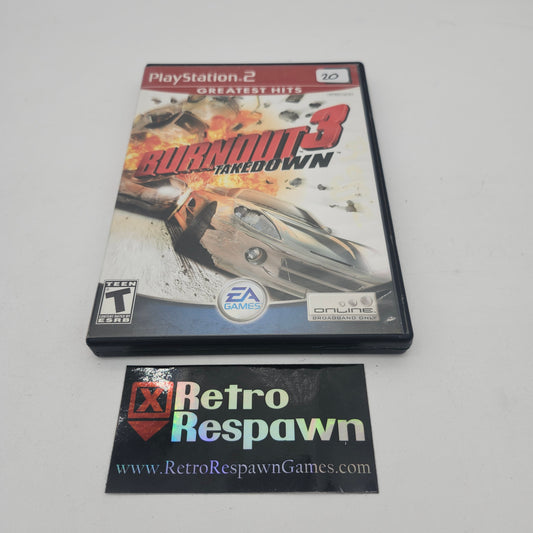 Burnout 3 Takedown - Playstation 2 (Complete)