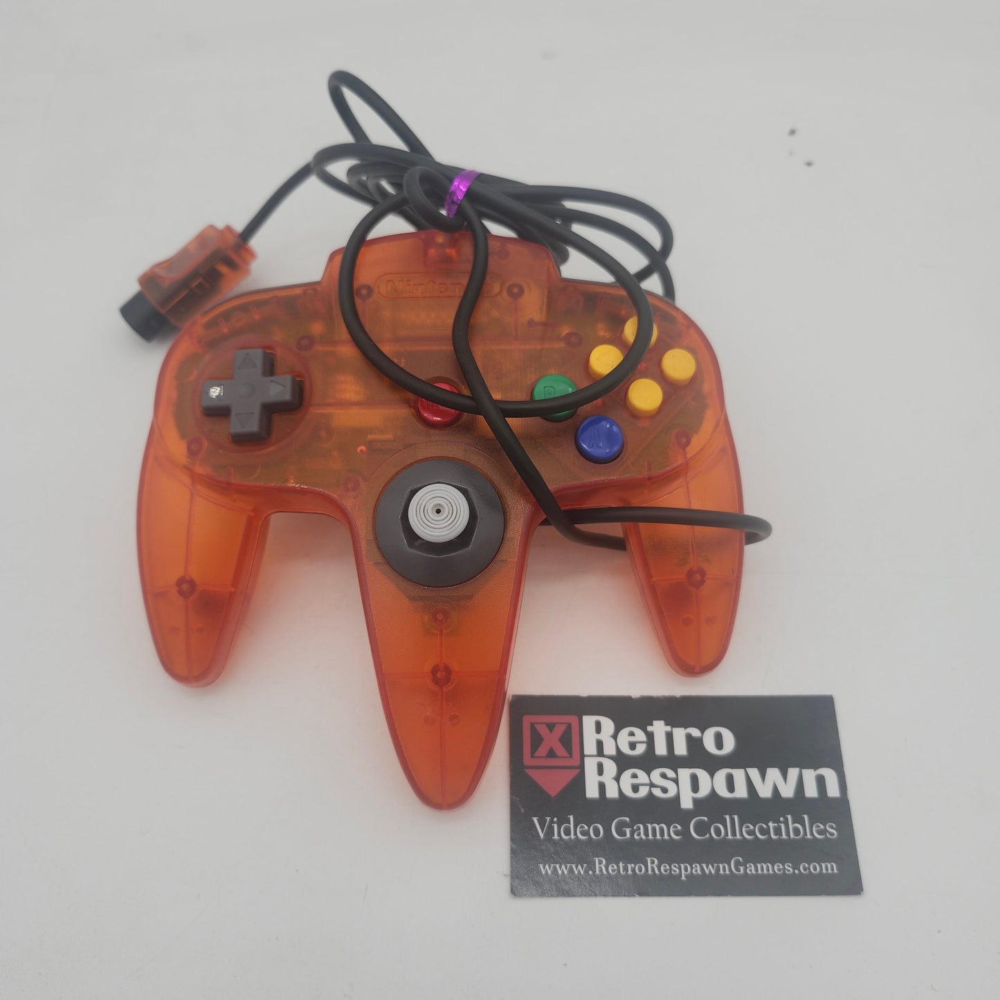 Fire Orange Controller - Nintendo 64 (Controller Only)