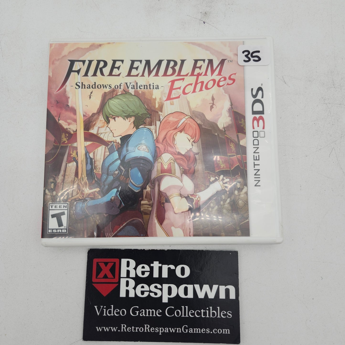 Fire Emblem Echoes: Shadows of Valentia - Nintendo 3DS (Complete)