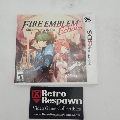 Fire Emblem Echoes: Shadows of Valentia - Nintendo 3DS (Complete)