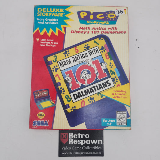 Math Antics with Disney's 101 Dalmations - Sega Pico (Complete)