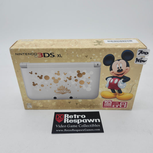Nintendo 3DS XL Magical World Mickey Mouse Limited Edition - Nintendo 3DS (New/Never Used)